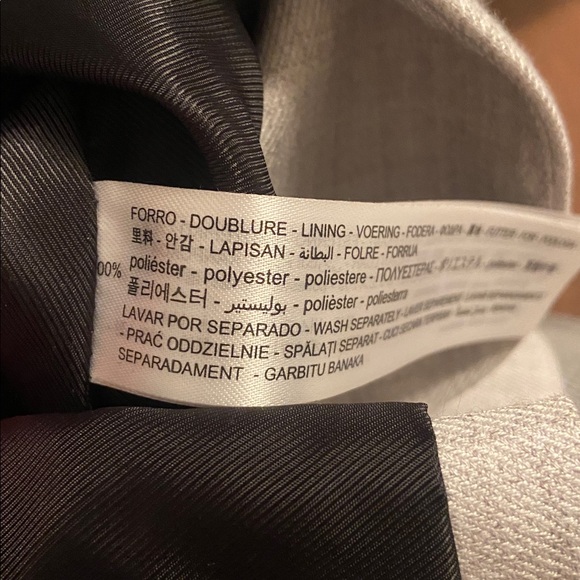 ZARA Grey blazer Large - Picture 5 of 9